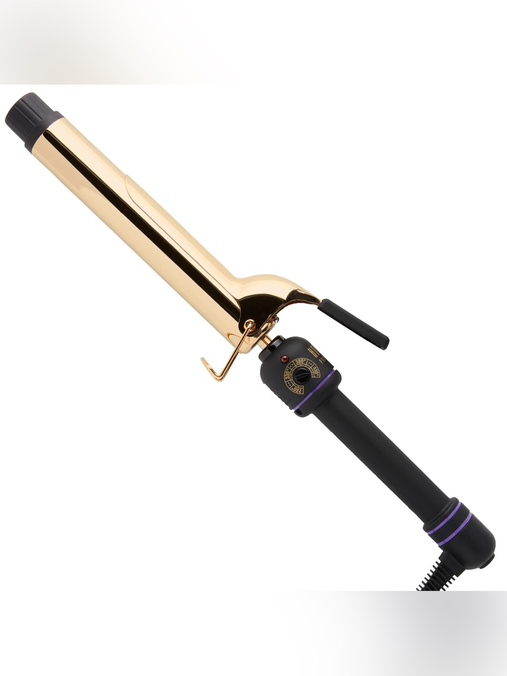 Gold and Black 1.25" Hot Tools Hair Curling Iron
